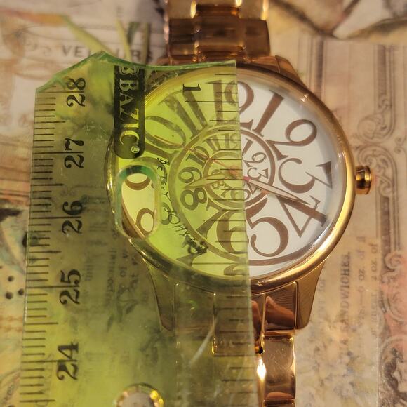 Vintage Watches Betsey Johnson Spiral Numerals Gold Case Japan Quartz BJ00460 - Picture 3 of 10